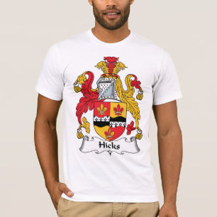 Hicksfamiljvapensköld T-shirt