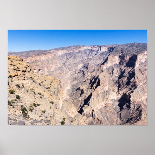 Hickspår i Jebel Shams Poster (Framsidan)