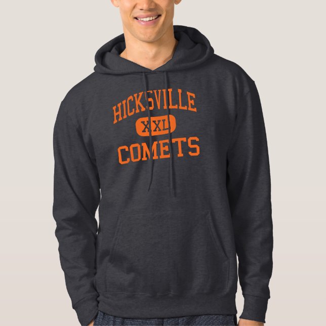 Hicksville - komet - kick - Hicksville New York Sweatshirt (Framsida)