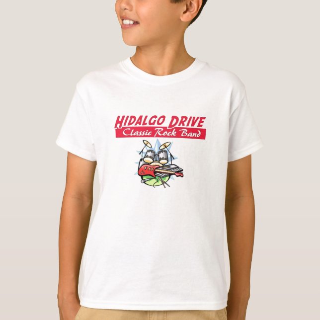 Hidalgo Drive - klassiskt skjorta för barn Tee (Framsida)