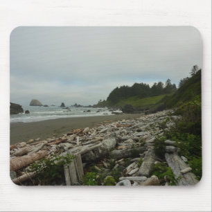 Hidden Beach I vid Redwood National Park Musmatta