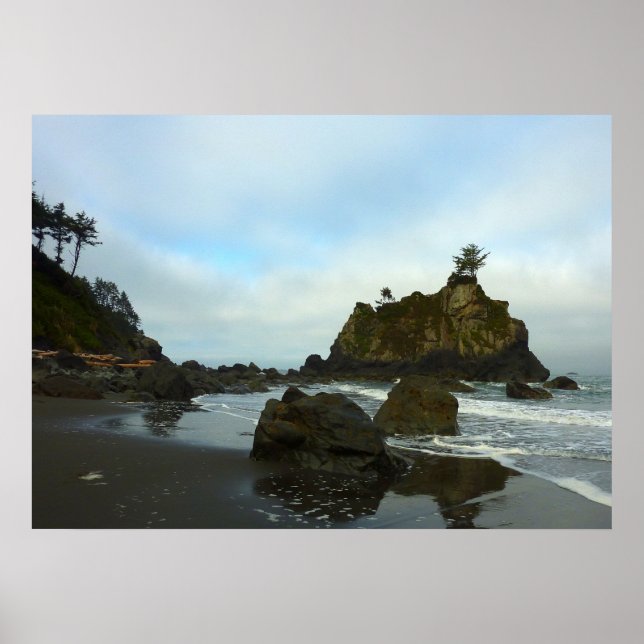 Hidden Beach II vid Redwood National Park Poster (Framsidan)