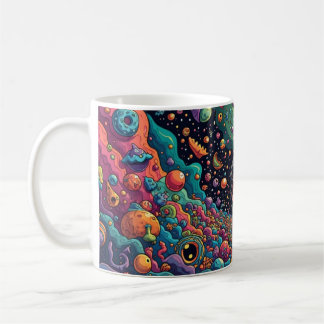 Hidden Faces, Vibrant Places Kaffemugg