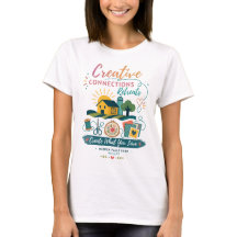 Hidden Falls Farm - Kreativt Utskriven T-shirt