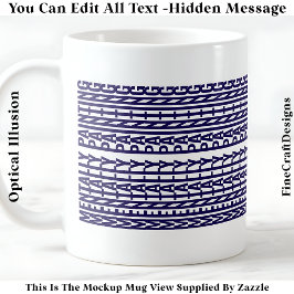 Hidden Message For Any Hobby, Mentally 106Blu Kaffemugg