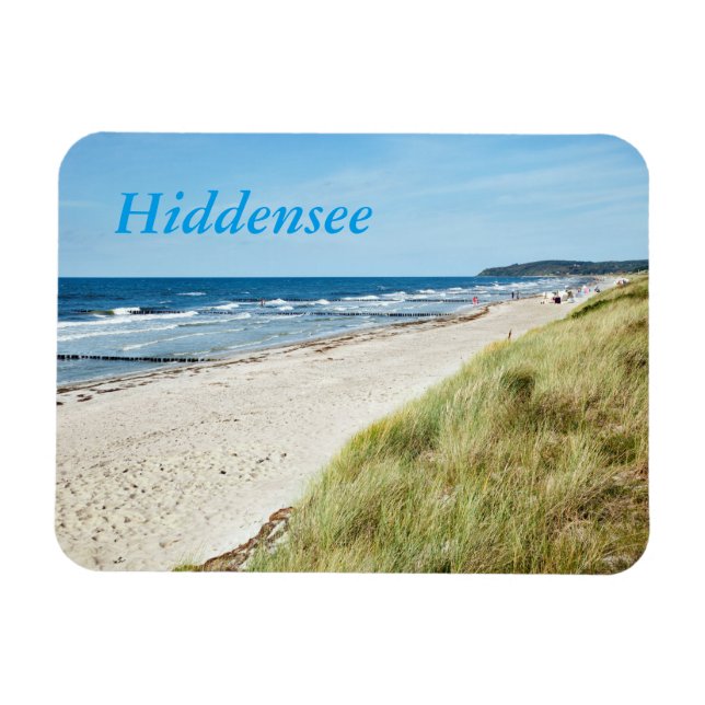 Hiddensee-strand Magnet (Horisontell)