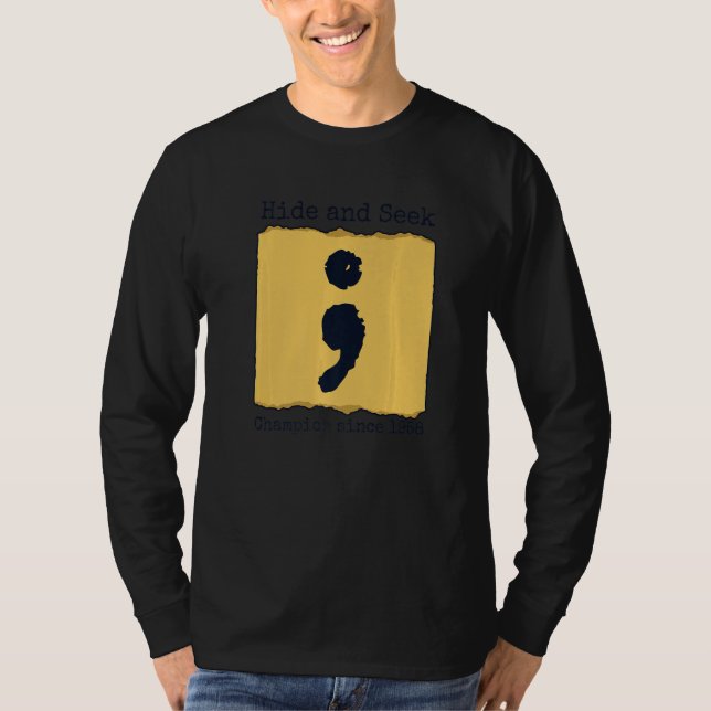Hide And Seek Champion Since 1958 Coder Software D T Shirt (Framsida)
