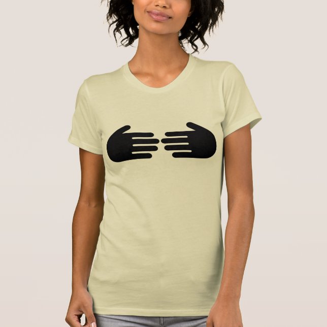 hide your chest t-shirt (Framsida)