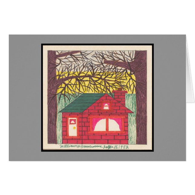 Hideaway 7-18-1982 hälsningskort (Framsidan Horizontal)