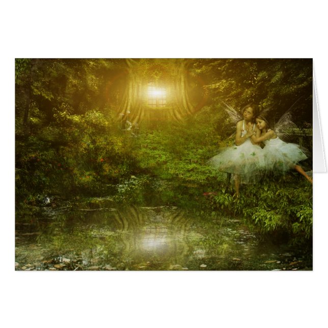 hideaway hälsningskort (Framsidan Horizontal)