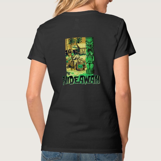 Hideawayutslagsplatsen (kvinnan) tee (Baksida)