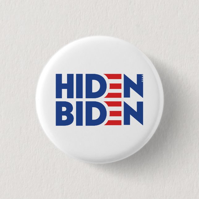 Hiden Biden Knapp (Framsida)