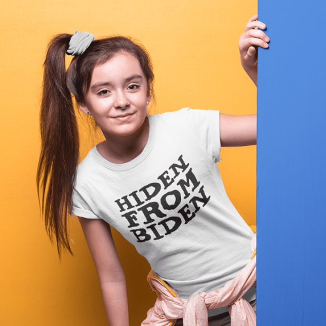 HIDEN FRÅN JOE BIDEN GIRLS T-SHIRTS hoodie (Skapare uppladdad)