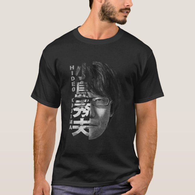 Hideo Kojima Classic T Shirt (Framsida)
