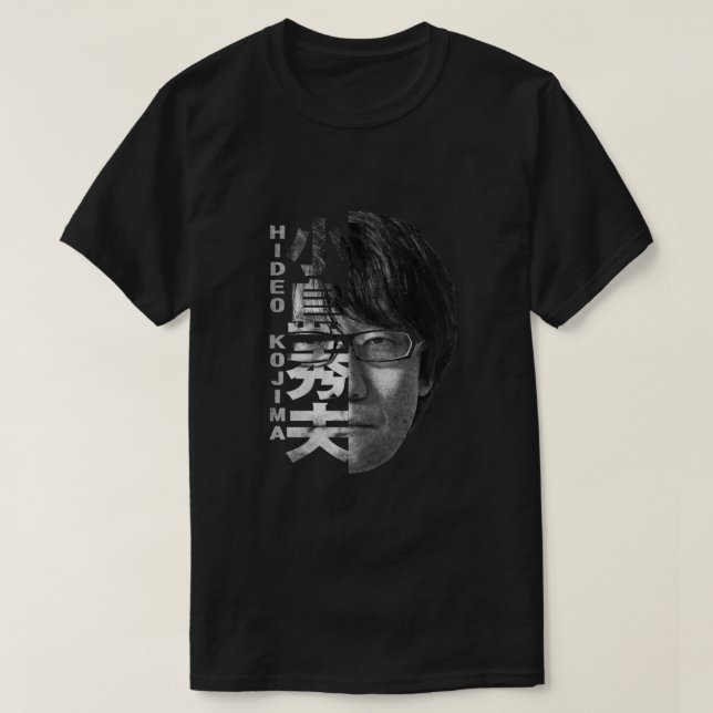 Hideo Kojima T Shirt (Design framsida)