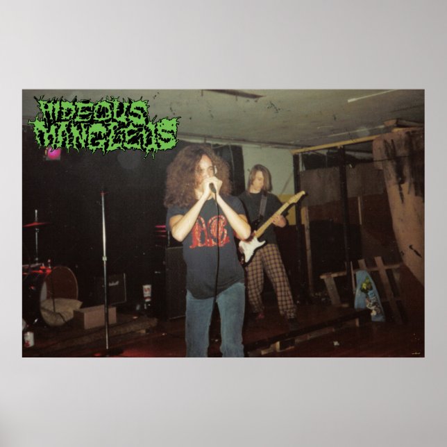 Hideous Mangleus Live Photo Poster (Framsidan)