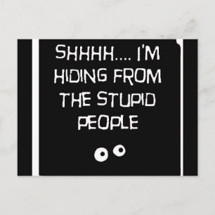 HidingfromStupid Vykort