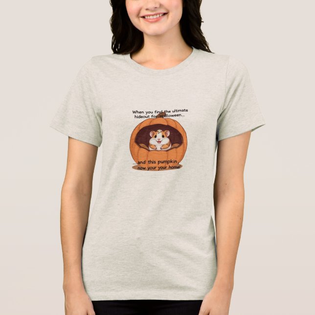 hidout hamster t shirt (Framsida)
