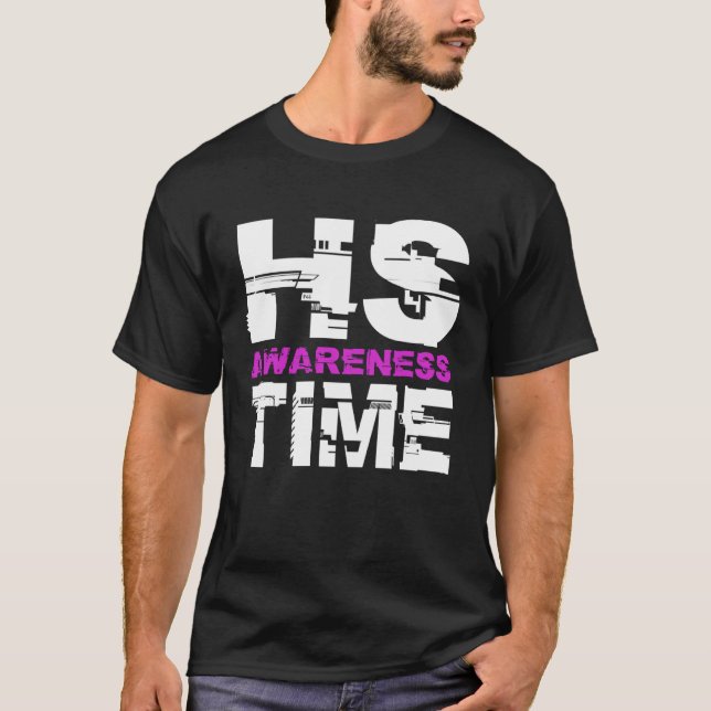 Hidradenitis Suppurativa HS Warrior T Shirt (Framsida)