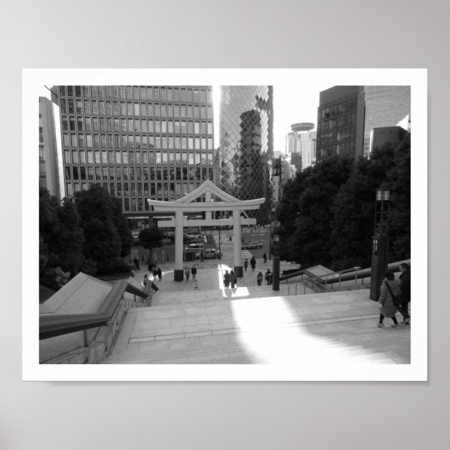 Hie Shrine: Akasaka, Tokyo Poster (Framsidan)