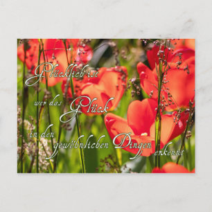 Hier kommt ganz viel Glück für Dich! Vykort