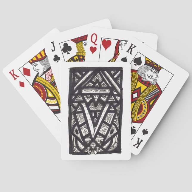 Hierofant, av Brian Benson, Casinokort (Baksidan)