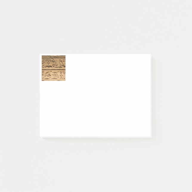 Hieroglyfer 2014-1004 post-it block (Framsida)