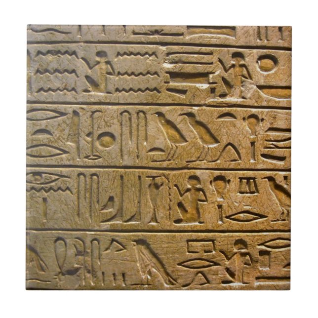 Hieroglyfi Kakelplatta (Framsidan)
