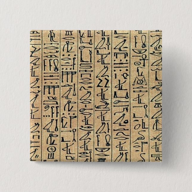 Hieroglyfi Knapp (Framsida)