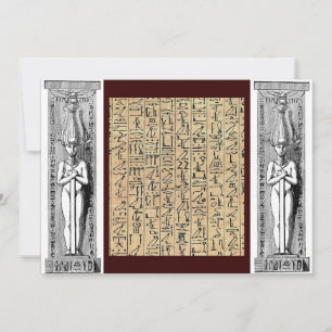 Hieroglyfisk inbjudan
