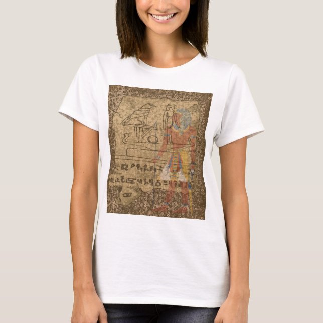 Hieroglyphic egyptier t-shirt (Framsida)