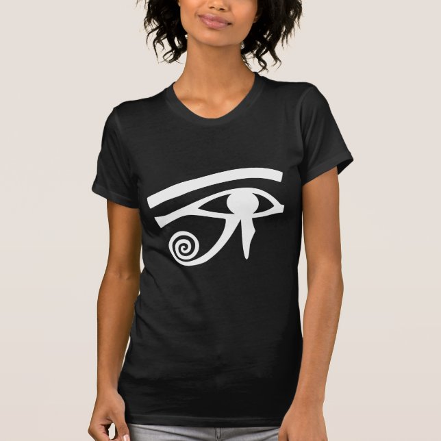 Hieroglyphic öga av Horus T-shirt (Framsida)