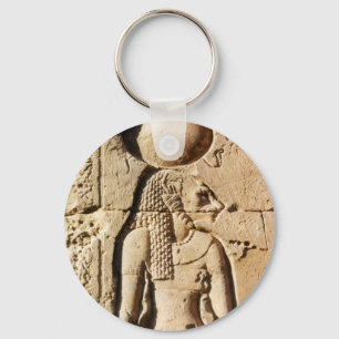Hieroglyphic Sekhmet Lioness Nyckelring