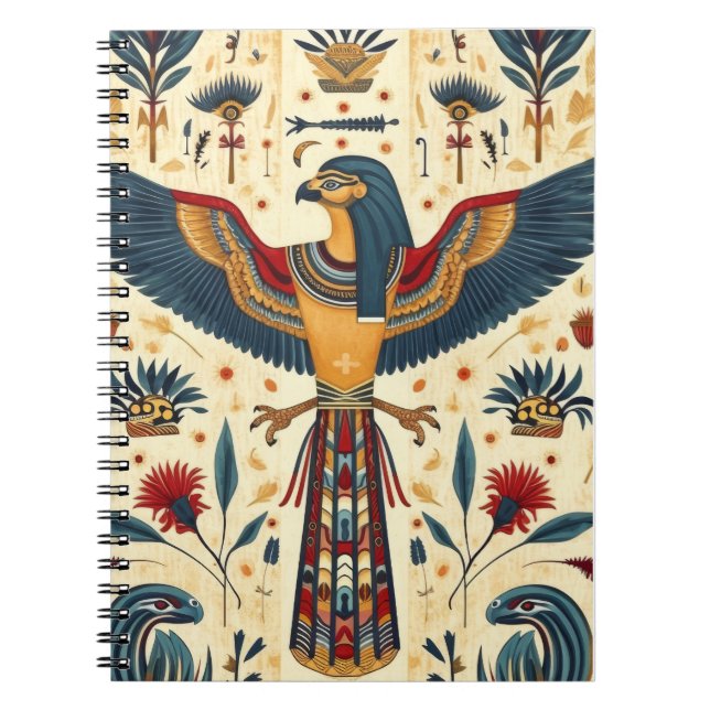"Hieroglyphic Visions Notebook" Anteckningsbok (Framsidan)