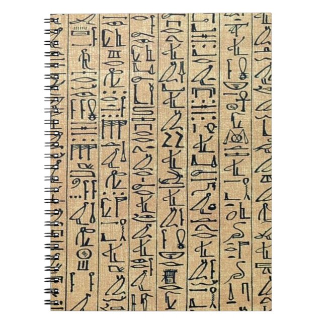 Hieroglyphics - bärbar dator anteckningsbok (Framsidan)