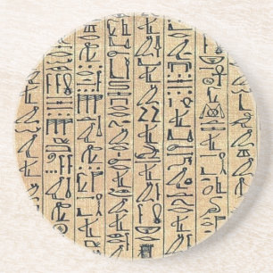 Hieroglyphicssandstenkustfartyg Underlägg Sandsten