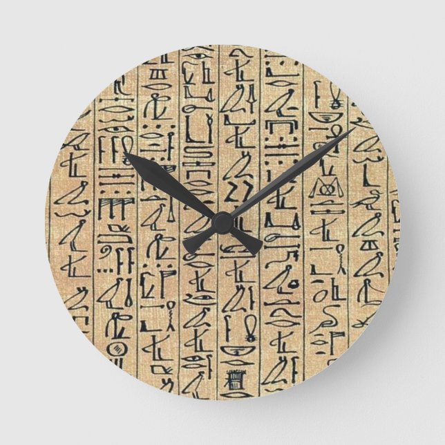 Hieroglyphiskt klocka (Framsida)