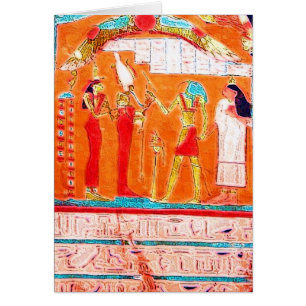 Hieroglyphs Hälsningskort