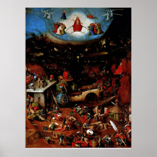 Hieronymous Boschs Domedagen Poster