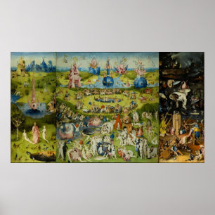 Hieronymus Bos, trädgårdsmästare Poster