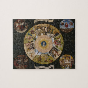 Hieronymus Bosch- 7 syndar dödligt & 4 sist saker Pussel