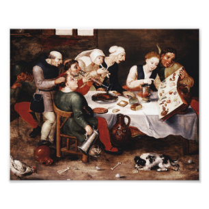 Hieronymus Bosch - Bacchus Singers Fototryck