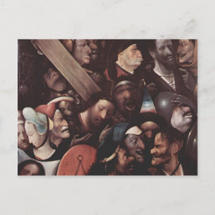 Hieronymus Bosch- Bärandet av Kor Vykort