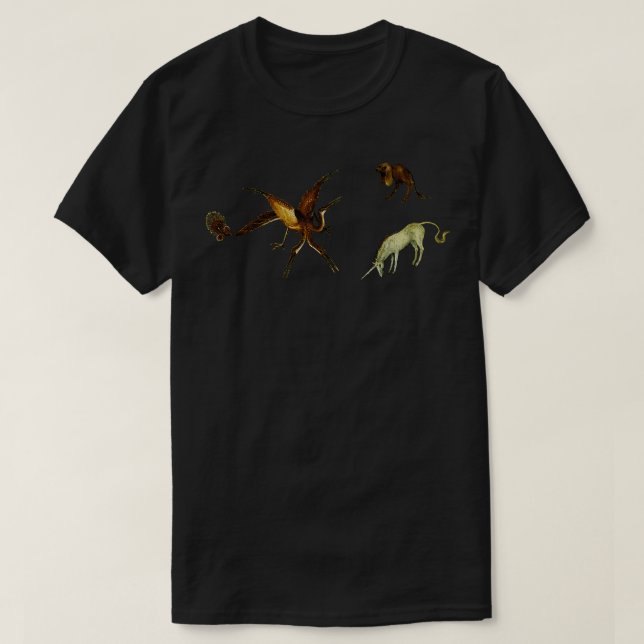 Hieronymus Bosch-Beasterna Paradise T Shirt (Design framsida)