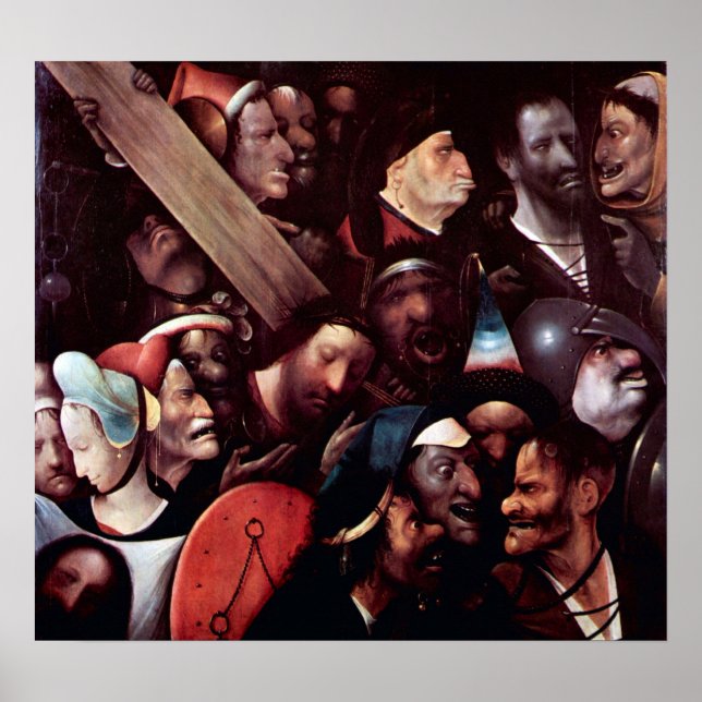Hieronymus Bosch-Crucifixion Poster (Framsidan)