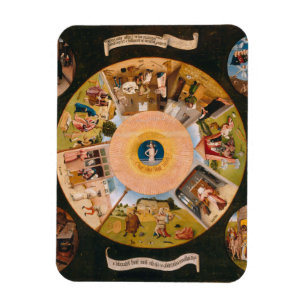Hieronymus Bosch - de sju sista sönerna Magnet