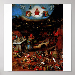 Hieronymus Bosch den sist bedömningen Poster