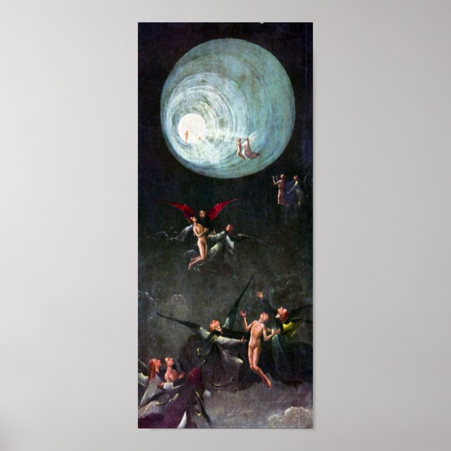 Hieronymus Bosch-flygningen till himlen Poster (Framsidan)