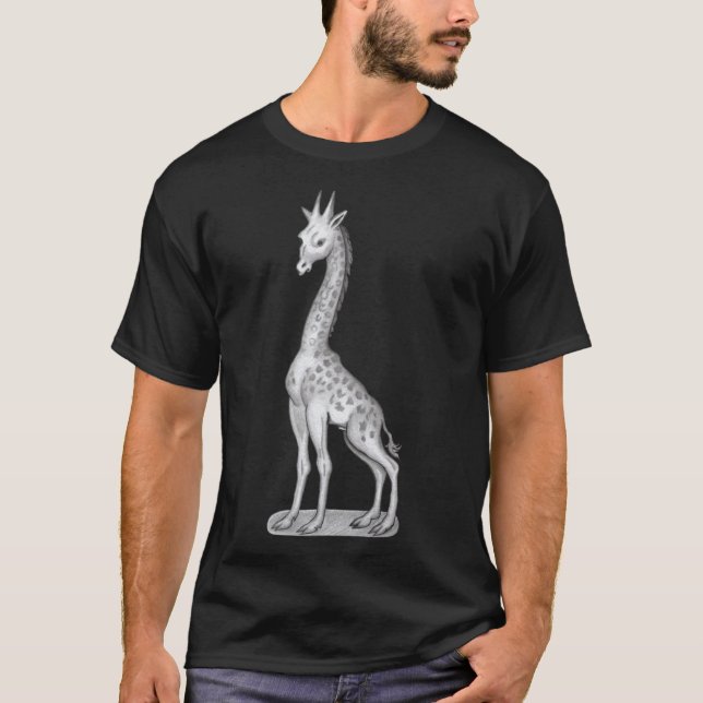 Hieronymus Bosch Giraffe Essential T-Shirt (Framsida)