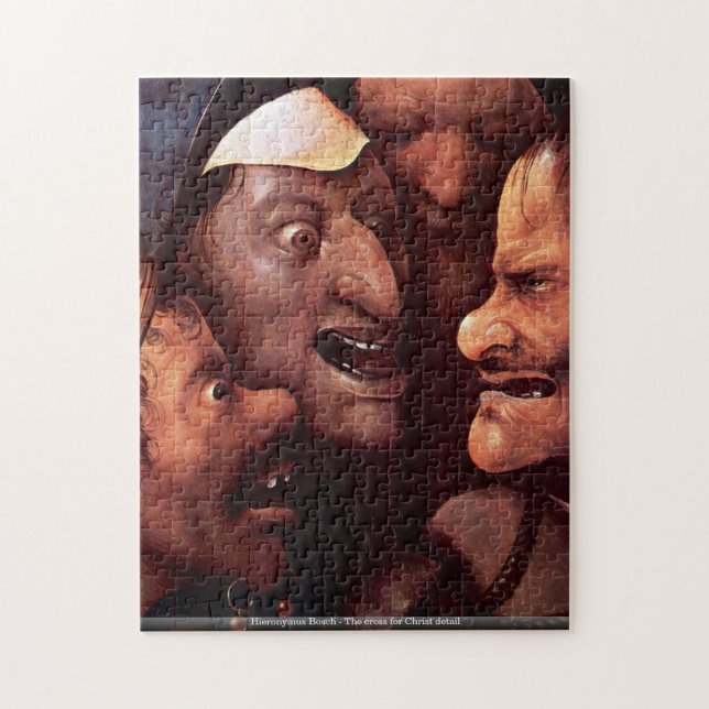 Hieronymus Bosch - kor för Kristus specificerar Pussel (Vertikal)
